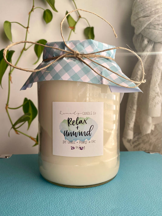 Relax + Unwind Candle XL